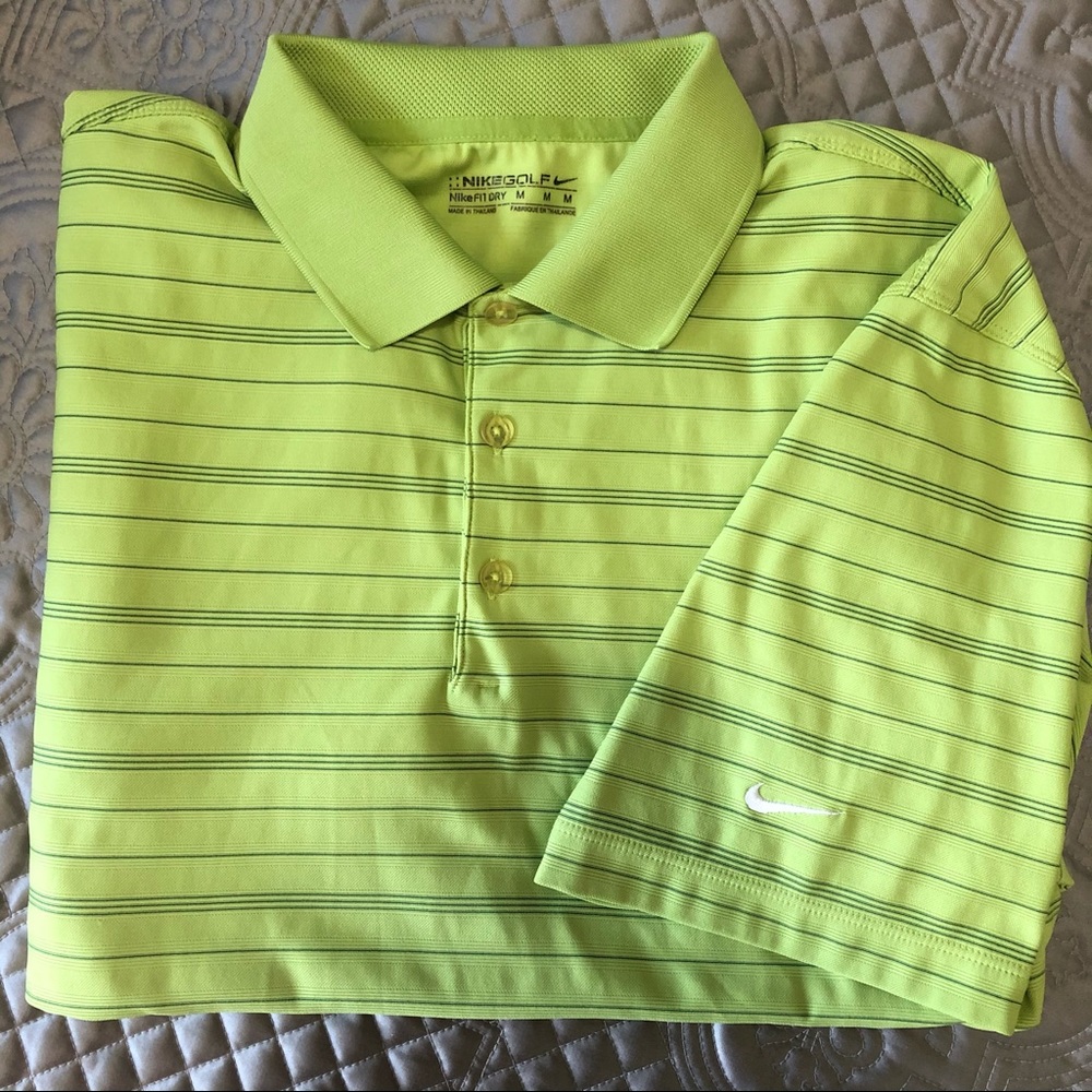 Green Medium Nike Golf Polo